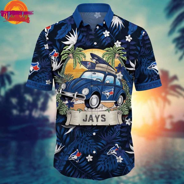 Toronto Blue Jays Retro Beach Ride Hawaiian Shirt