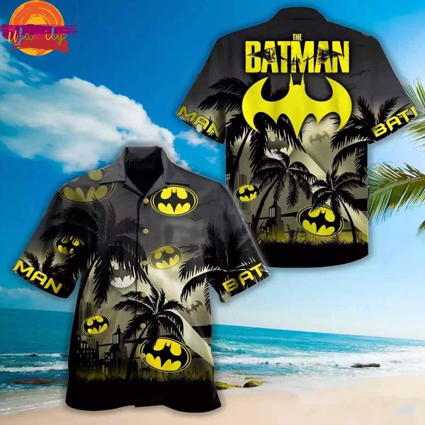 Tropical Batman Hawaiian Shirt Summer Beach Style