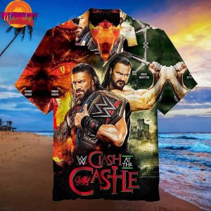 WWE Clash At The Castle Roman Reigns x Drew McIntyre Hawaiian Shirt Style