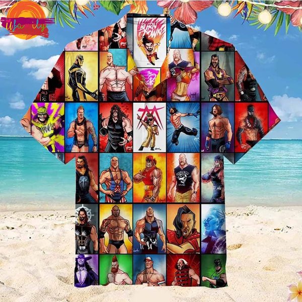 WWE Fans Art Hawaiian Shirt Style