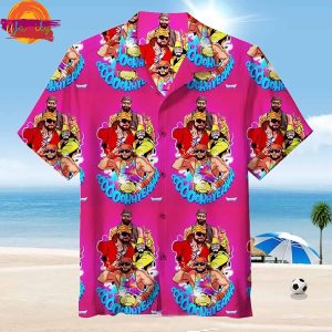 WWE Funny Hawaiian Shirt Style