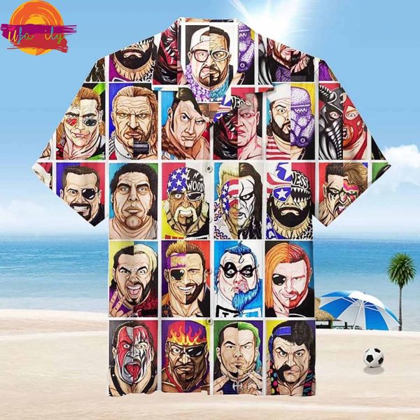 WWE Unisex Hawaiian Shirt Style