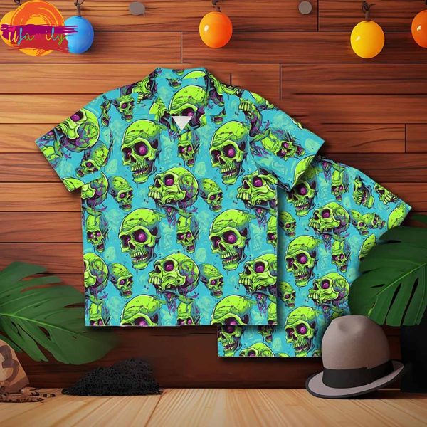 Zombie Brains Hawaiian Shirt