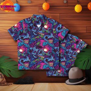 Zombie Hawaiian Shirt with Undead Vibes 1