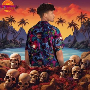 Zombie Hawaiian Shirt with Undead Vibes 3