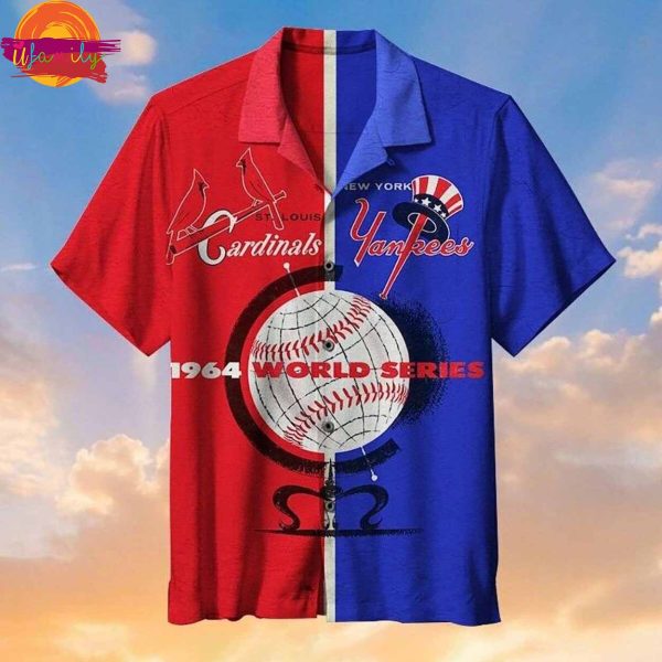 1964 World Series NY Yankees Vs St Louis Cardinals Hawaiian Shirt Style