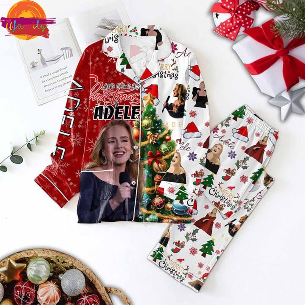 Adele Music Christmas Pajama Set