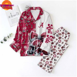 Alabama Roll Tide Football Gifts For Lovers Pajama Set