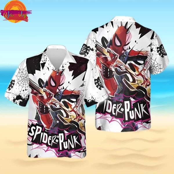 Avengers Spider Man Tropical Hawaiian Shirt Style