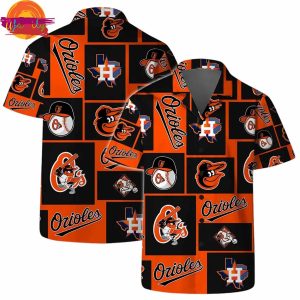 Baltimore Orioles Lone Star Spirit Hawaiian Shirt Style