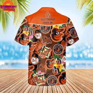 Baltimore Orioles Tropical Hawaiian Shirt Style 2