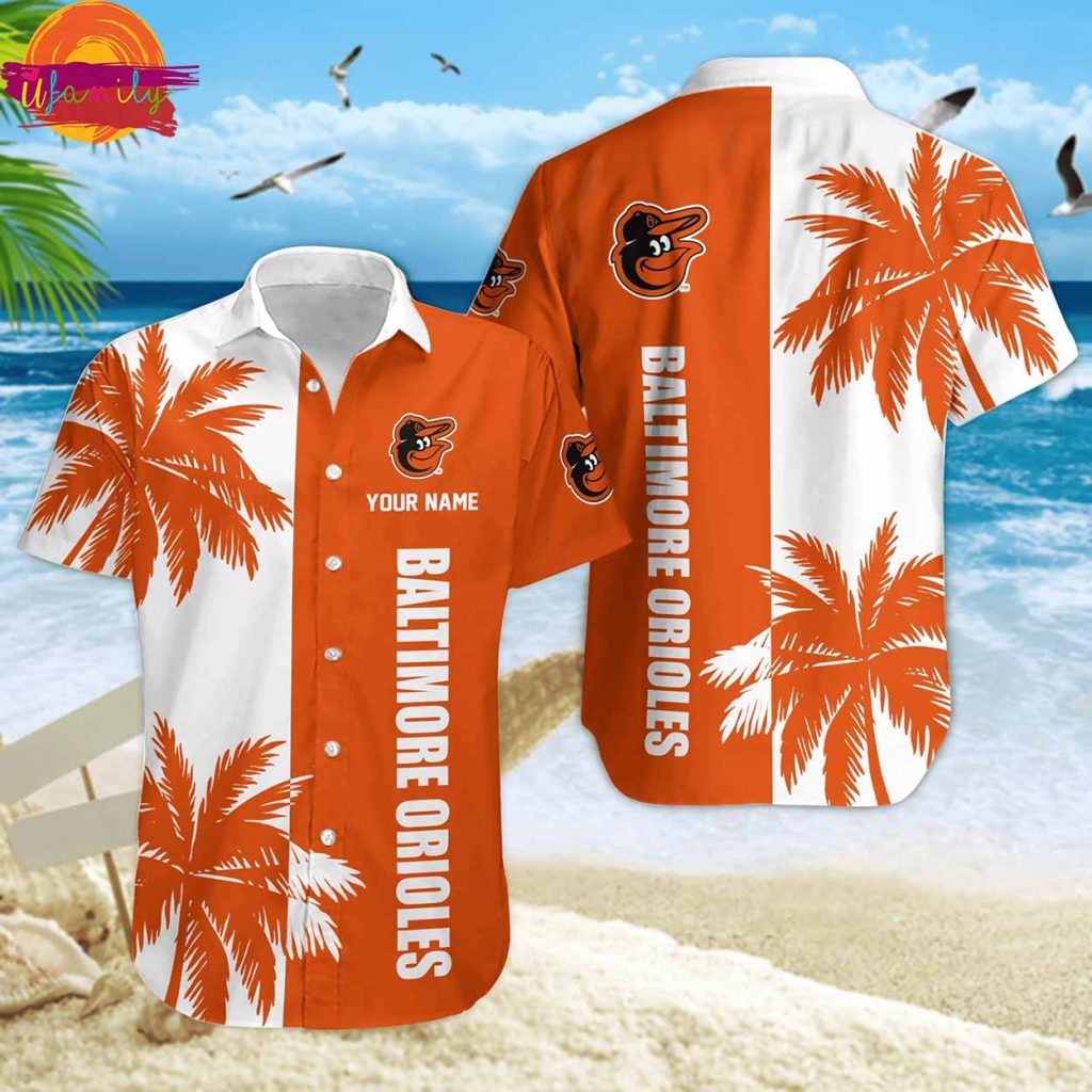 Baltimore Orioles Tropical Vibe Hawaiian Shirt Style