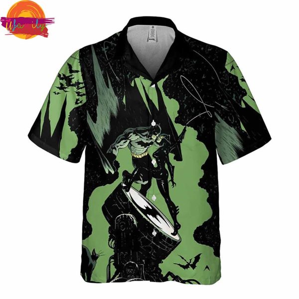 Batman An Catwoman Battle Hawaiian Shirt Style