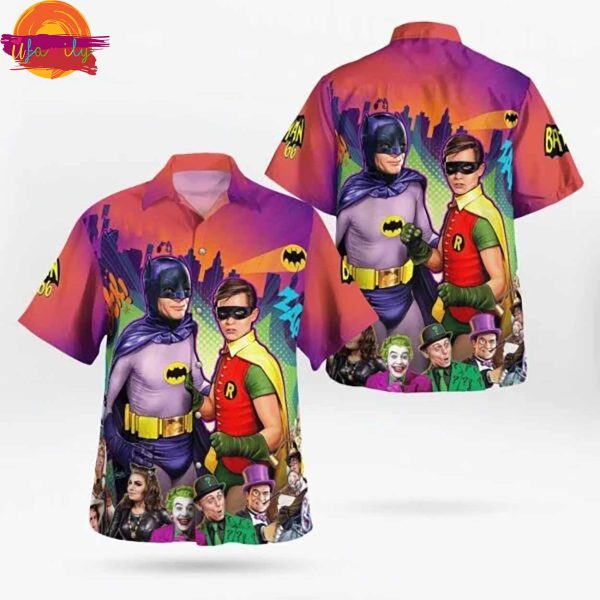 Batman Robin Dc Comics Movie Hawaiian Shirt