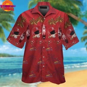 Beach Day St. Louis Cardinals Surfer Hawaiian Shirt Style