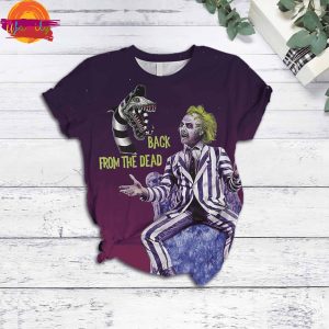 Beetlejuice 2 Back From The Dead 2024 T Shirt Pajama Set 6