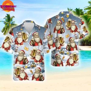 Christmas Beer Xmas Hawaiian Shirts 1