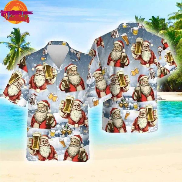 Christmas Beer Xmas Hawaiian Shirts