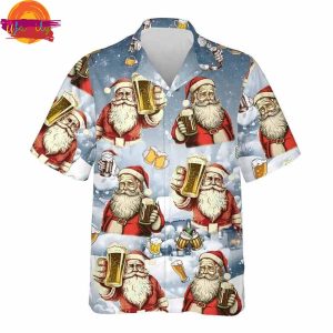 Christmas Beer Xmas Hawaiian Shirts 2