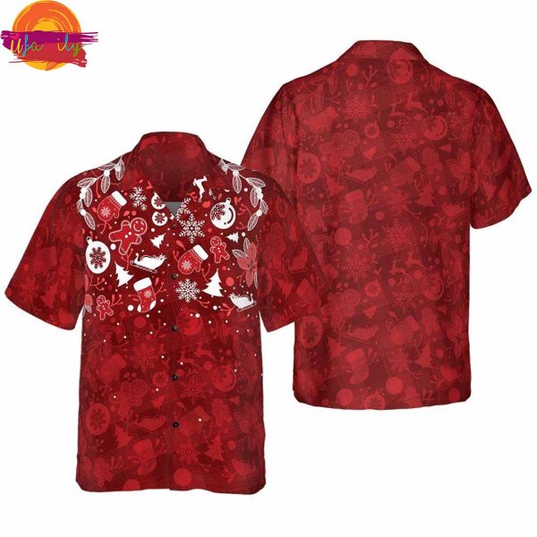 Christmas Ginger Bread Man Hawaiian Shirt