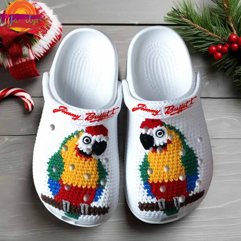 Christmas Jimmy Buffett Knit Effect Music Crocs