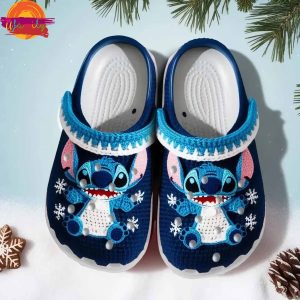 Christmas Stitch Knit Effect Crocs Shoes