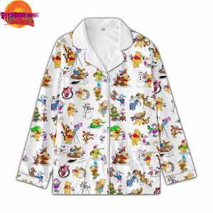 Christmas Winnie The Pooh Family Pajamas Set