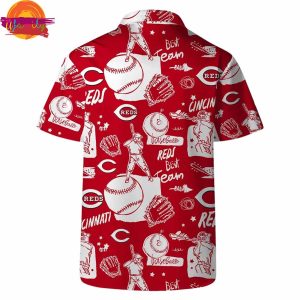 Cincinnati Reds Baseball Hawaiian Shirt Style