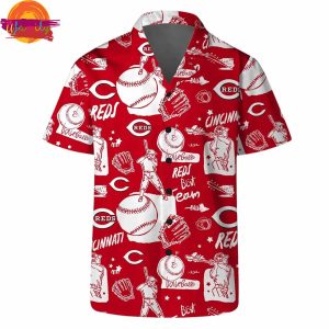 Cincinnati Reds Baseball Hawaiian Shirt Style 3