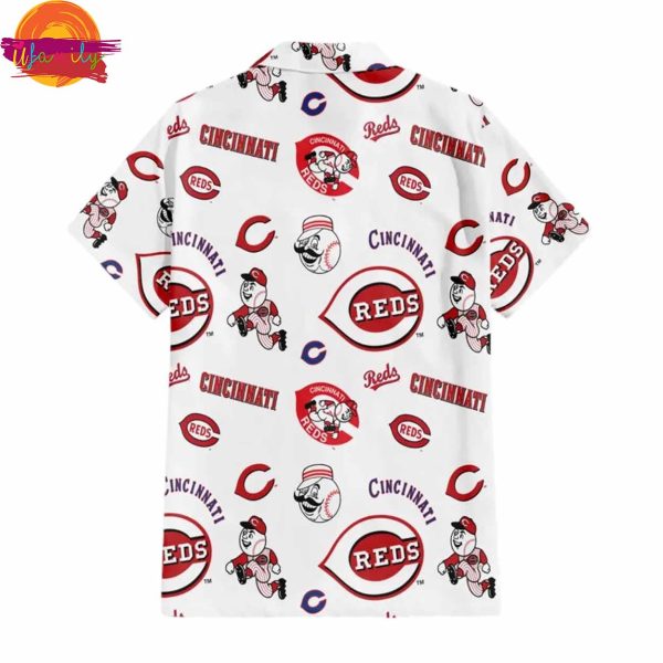 Cincinnati Reds Classic Logo Hawaiian Shirt Style