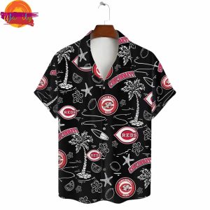 Cincinnati Reds Island Icons Hawaiian Shirt Style 3