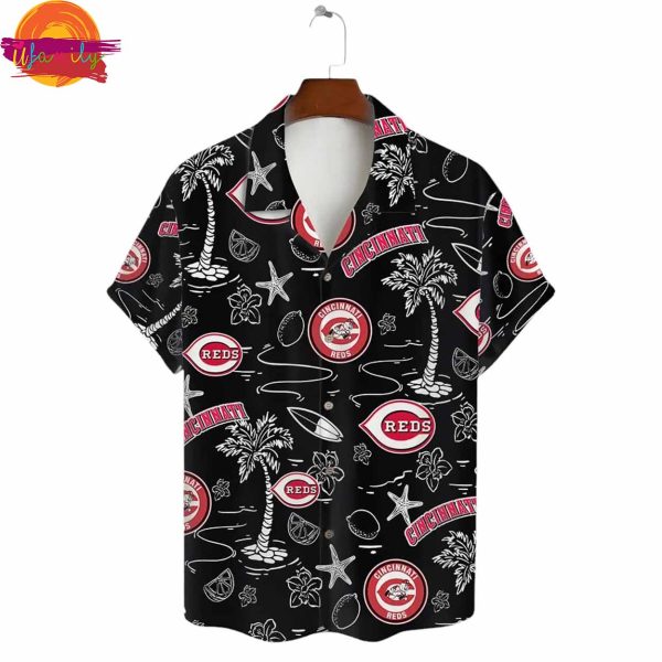 Cincinnati Reds Island Icons Hawaiian Shirt Style