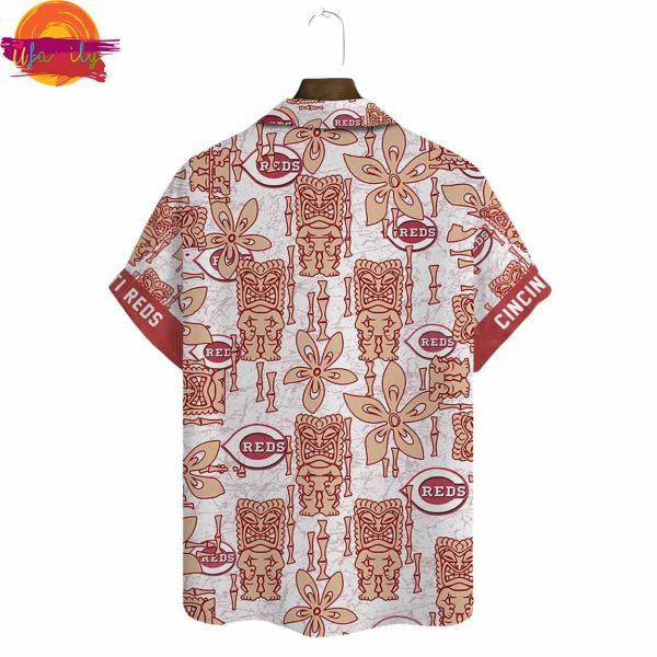 Cincinnati Reds Tiki Heritage Hawaiian Shirt