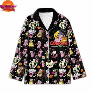 Courage the Cowardly Dog Pajama Set Funny Cartoon 2 1