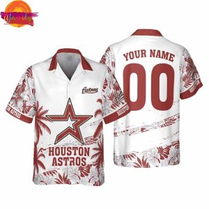 Custom Houston Astros Tropical Island Hawaiian Shirt 3