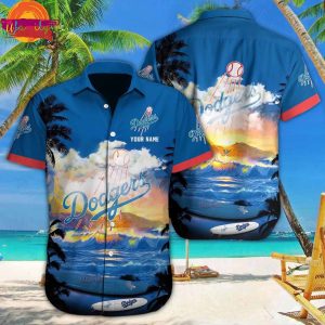 Custom Los Angeles Dodgers Hawaiian Shirt Trending Summer