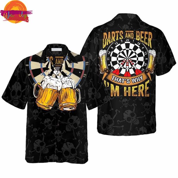 Darts And Beer Hawaiian Shirt Perfect Gifts For Friends