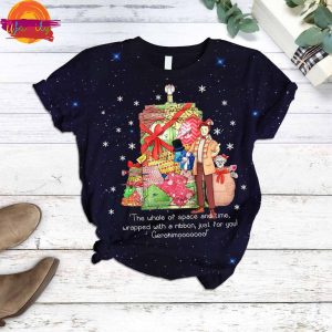 Doctor Who All I Want For Christmas T Shirt Pajama Set 2