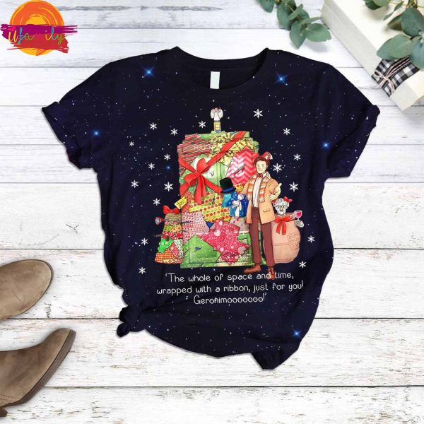 Doctor Who All I Want For Christmas T Shirt Pajama Set