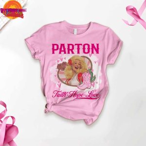 Dolly Parton Faith Hope Love T Shirt Pajama Set