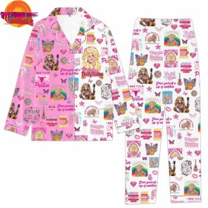 Dolly Parton Music Pajama Set 2