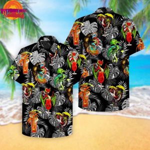 Dragon Cocktail Hawaiian Shirt Style