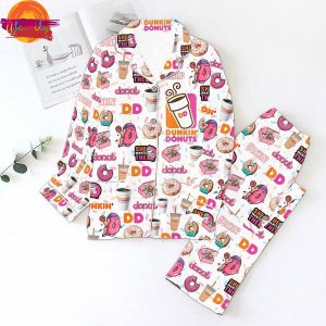 Dunkin Donuts Fast Food Pajama Set 1