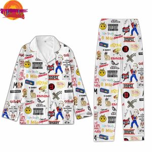 Eminem The Slim Shady Music Pajama Set 2