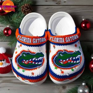 Florida Gators Knit Effect Crocs Shoes 1