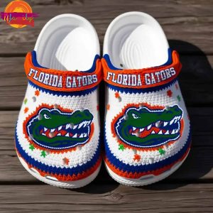 Florida Gators Knit Effect Crocs Shoes 2