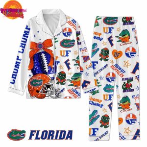 Florida State Football NCAA Pajama Set Long Sleeve​