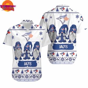 Gnomes Toronto Blue Jays Hawaiian Shirt