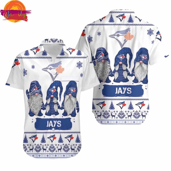 Gnomes Toronto Blue Jays Hawaiian Shirt