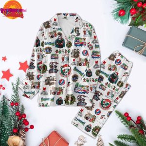 Grateful Dead Christmas Music Pajama Set